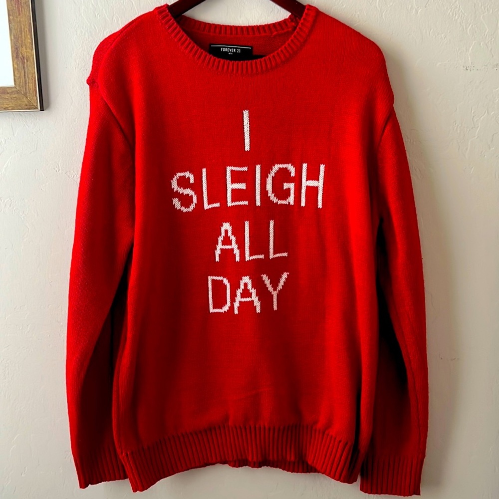 Never won Christmas sweater